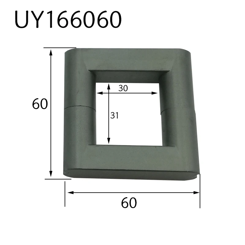 1 пара баллончик UY1658/60 UU силовой трансформатор ферритовый сердечник 58x58 60x60 60x62