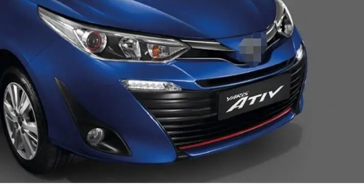 DRL для Toyota Yaris 2017 2018 водонепроницаемые светодиодные дневные ходовые огни 12 В
