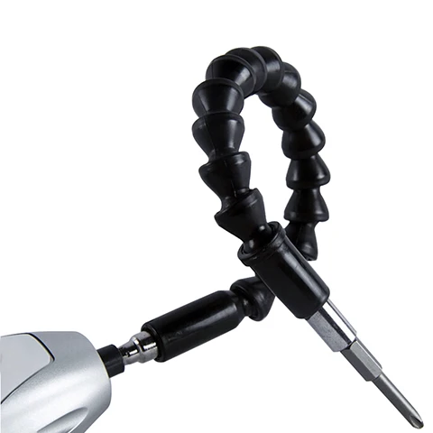 Drill Flexible Shaft PROSTORMER 1/4 магнитный разъем 105 градусов регулируемая угловая дрель отвертка шестигранная отвертка - Цвет: Drill Flexible Shaft