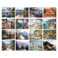 full square diamond painting 5d painted fantasy landscape diamond embroidery mosaic handmade new arrival art home decoration