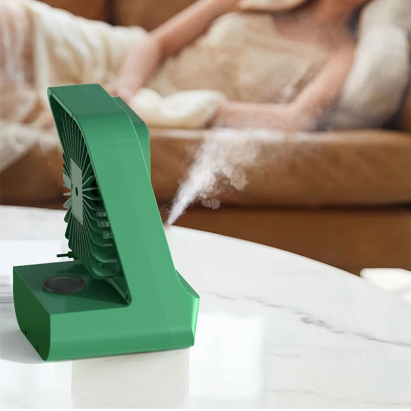 

Portable Mini USB Desktop Humidifier Air Cooler Fan Home Office Water Spray Humidify Misting Cooling Fans