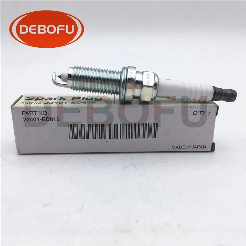 

4 шт./лот LZKAR6AP-11 22401-ED815 иридиевая Свеча зажигания для Nissan Micra March Note Tiida X-Trail Cube 22401 ED815 LZKAR6AP 11