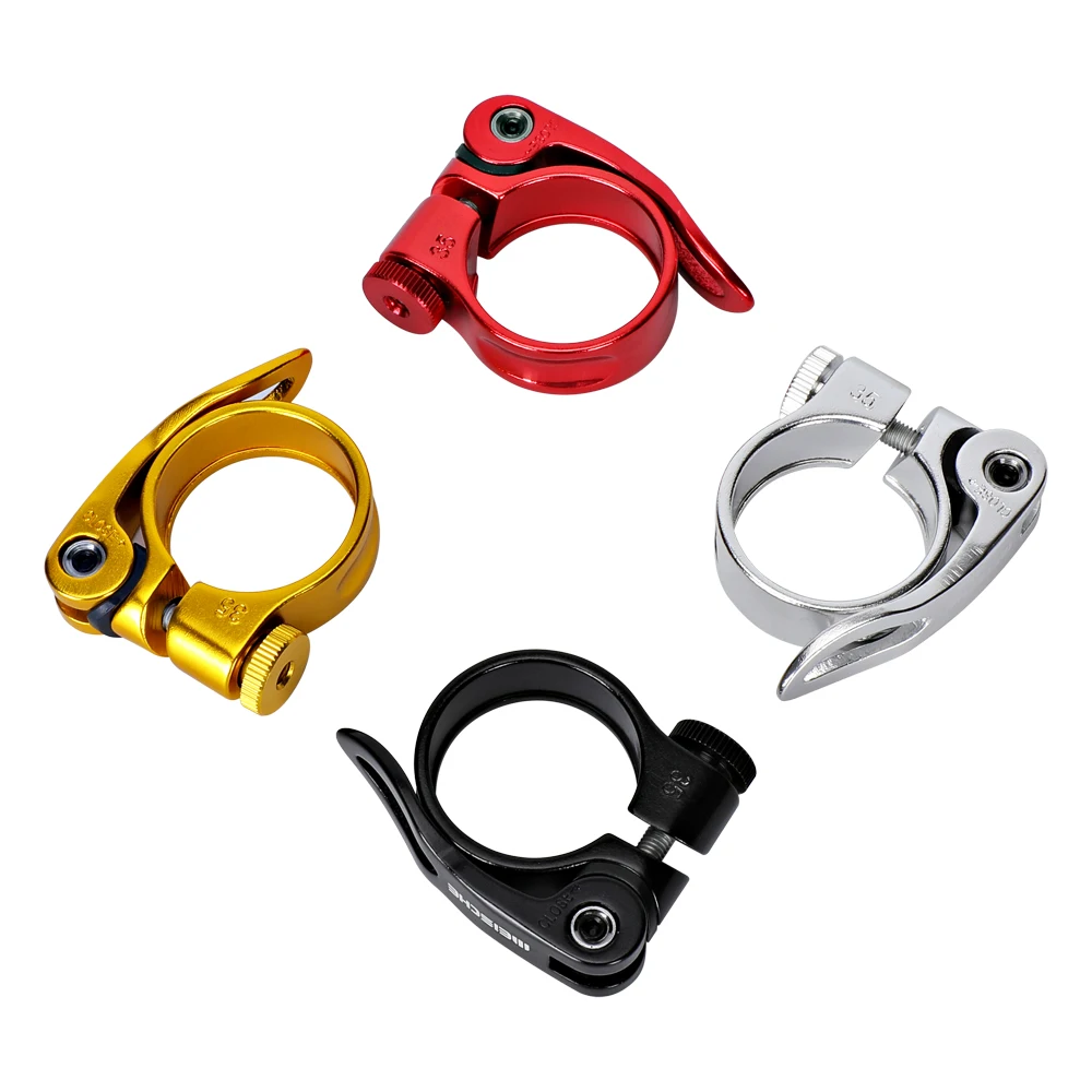 Meische 28 6/31 8/34 9 мм сплав Велосипедное Сиденье Зажим алюминия Quick Release Plate горный