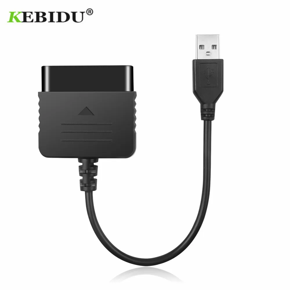 kebidu For Sony PS1 PS2 Play Station 2 Joypad GamePad to PS3 PC USB Games Controller Adapter Converter without Driver Wholesale