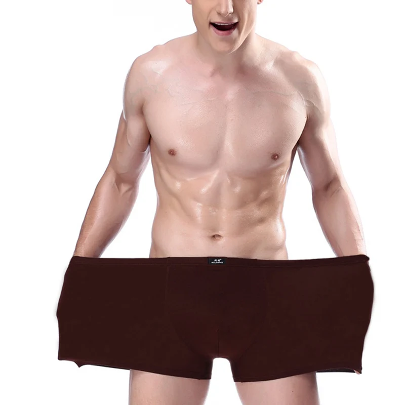 Распродажа нижнее белье хлопковые мягкие трусы трусы-боксеры Мужская одежда для