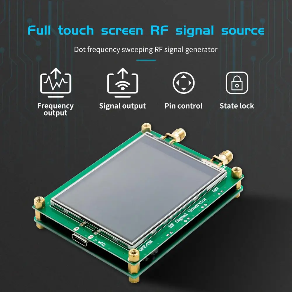 35 4400 м ADF4351 источник радиочастотного сигнала Генератор сигналов волна/точка