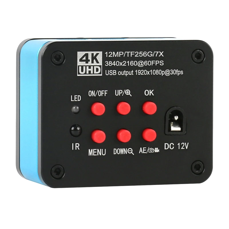 4K 12MP UDH 2160P 1080P HDMI USB цифровой видео микроскоп электронный Камера настольная