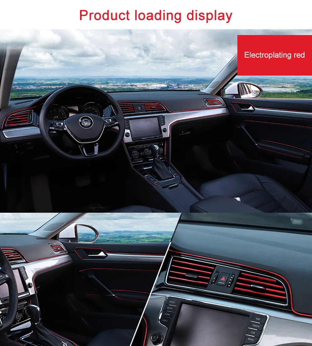 Автомобильное уплотнение приборная панель края двери литье отделка линия полоса