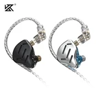 KZ ZAX 7BA 1DD 16 блок гибридные наушники в ухо HIFI музыкальные наушники ASX ASF EDX Z1 S2 SA08 шейные наушники студийное оборудование