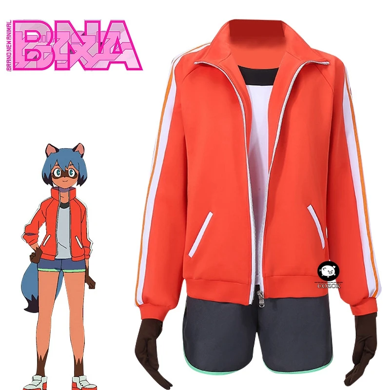 

Sports Uniform Kagemori Michiru BNA Jacket Brano New Animal Carnival Halloween Men Women Cosplay Costume