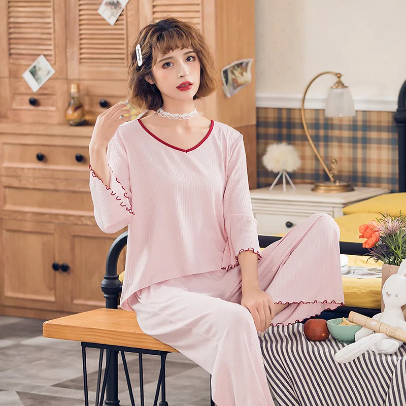 Весенне-осенние модные широкие брюки женский костюм из двух предметов