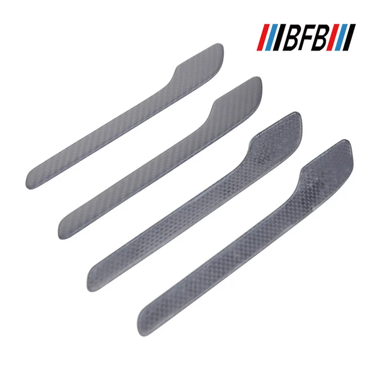 Наклейки на внешние ручки Tesla MODEL3 матовые патчи из углеродного волокна для