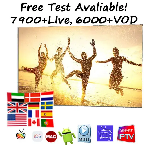 

HD Smarter pro IPTV M3U XXX Multi Devices Smart TV MAG250 STB VLC IOS PC Free Test 24-36h Hot Selling