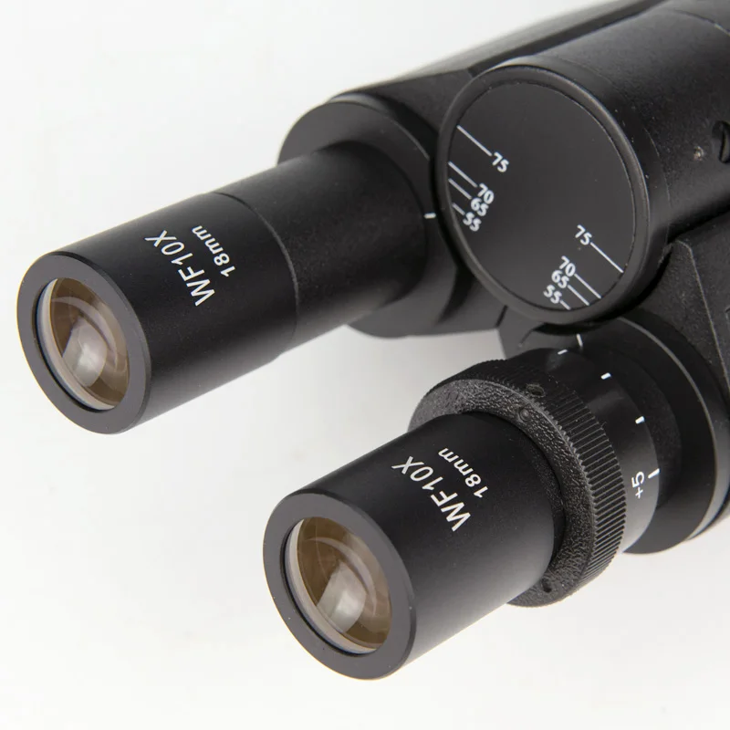 Шарнирная бесконтактная тринокулярная головка для биологического микроскопа