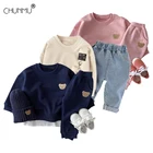 Костюм спортивный для мальчиков и девочек, весенний, с надписью