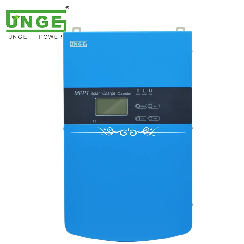 

JNGE Factory Outlet Solar Panel Regulator 50A 60A 80A 100A 120A MPPT Charge Controller for Battery