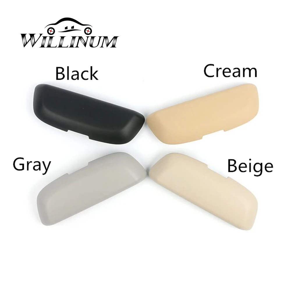 

Car sunglasses case For BMW f10 f11 f32 f30 f15 f16 f25 f26 F36 F01 universal sun visor glasses holder storage box ABS casing