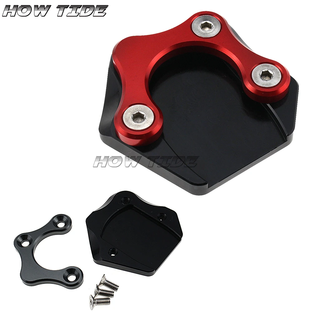 

For SUZUKI GSR750 GSR 750 2011-2016 GSX-S1000 GSX-S1000F 2015 2016 Kickstand Foot Side Stand Extension Pad Support Plate Enlarge