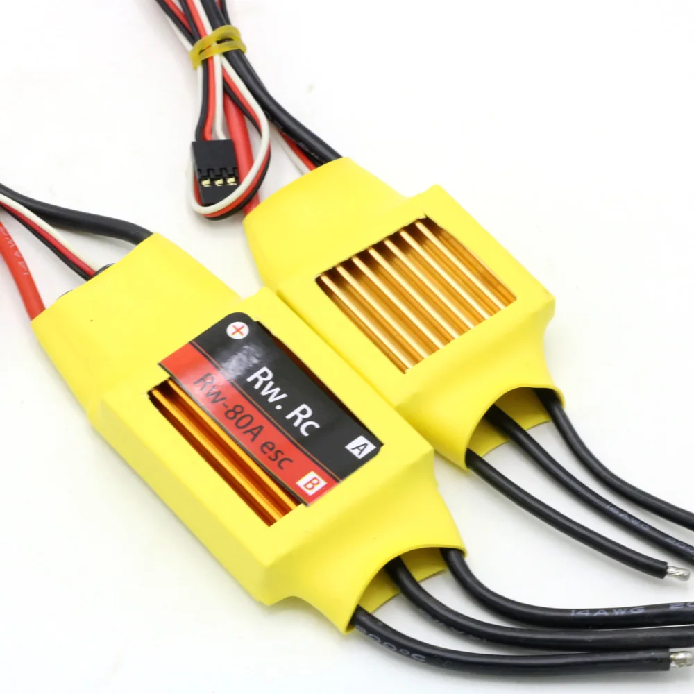 Mitoot 10A/20A/30A/40A/50A/60A/70A/80A/100A/200A бесщеточный ESC с BEC контроллер скорости RC для