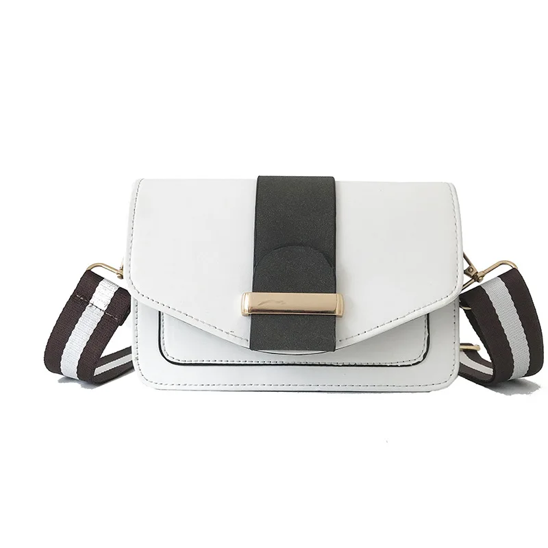 

2020 new European and American fashion ladies shoulder Messenger bag simple Korean version of the wild handbag