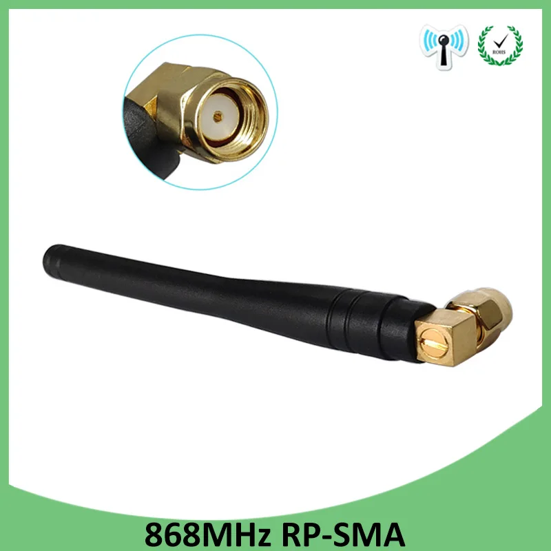 

868MHz 915MHz Antenna lora 3dbi RP-SMA Connector GSM 915 MHz 868 IOT antena outdoor signal repeater antenne waterproof Lorawan