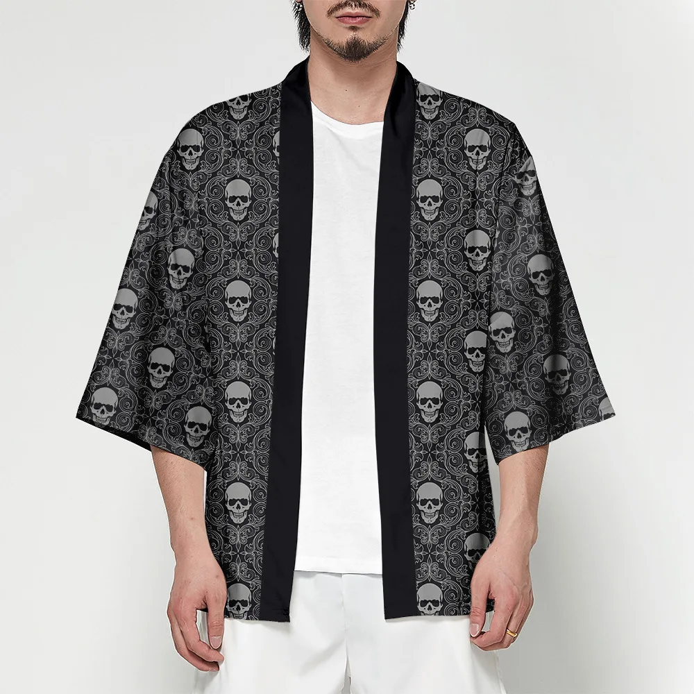 Японские кимоно в этническом стиле для мужчин и женщин кардиган рубашка юката