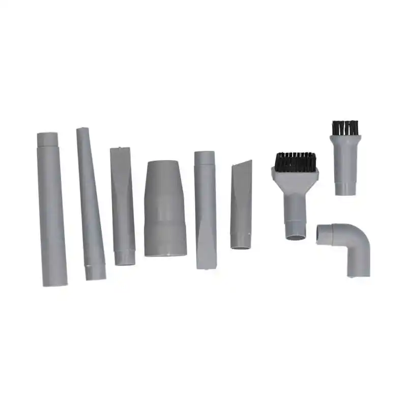 

9Pcs/Set Vacuum Cleaner Brush Replacement Vacuum Attachments Kit Cleaning Tools Gray Vacuum Cleaner Parts