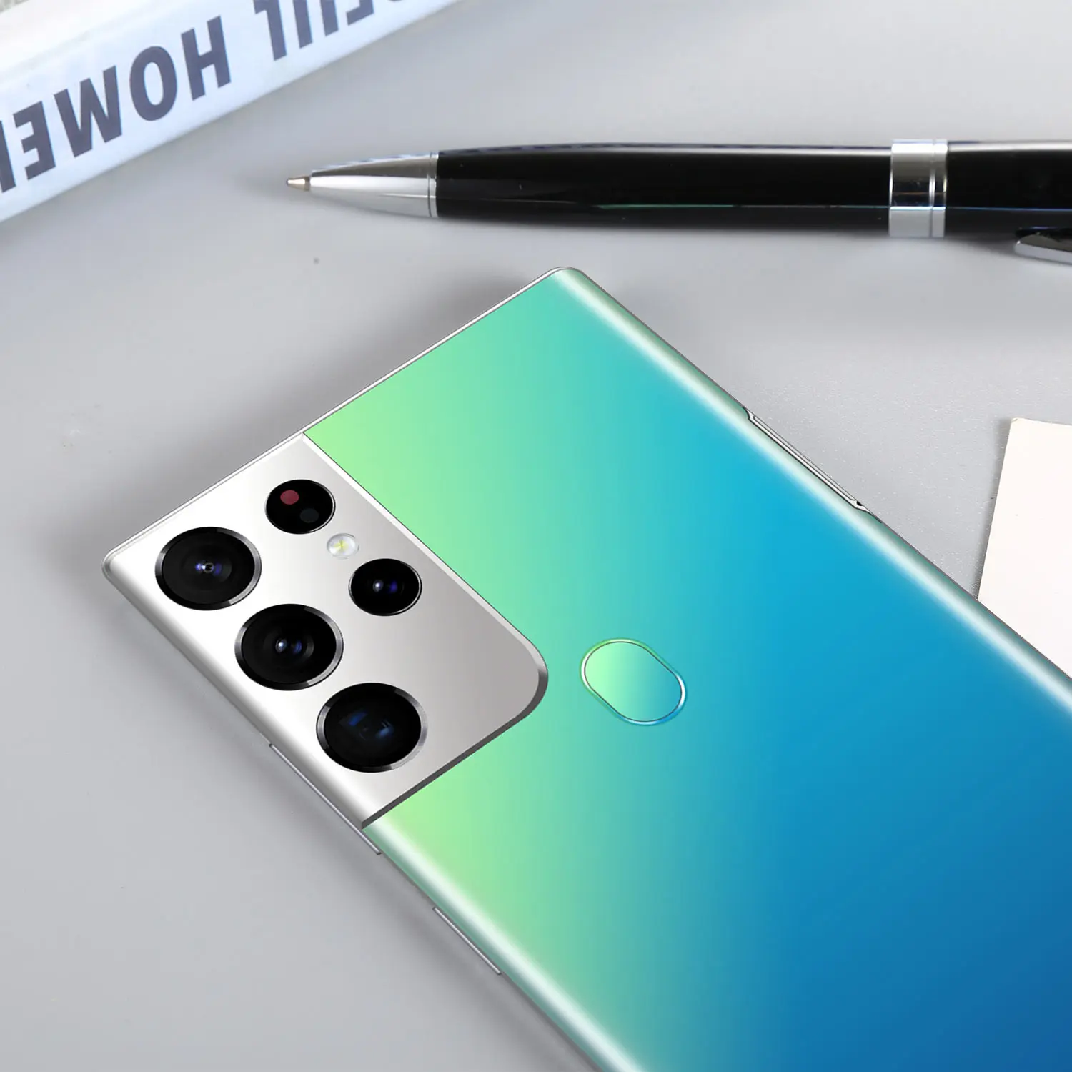 

New Arrival S21U 6.9 Inch Drop Screen Smart Phone Global Version 8+256GB Fingerprint Unlock 5G Andriod 11 6800mAh Cellphones