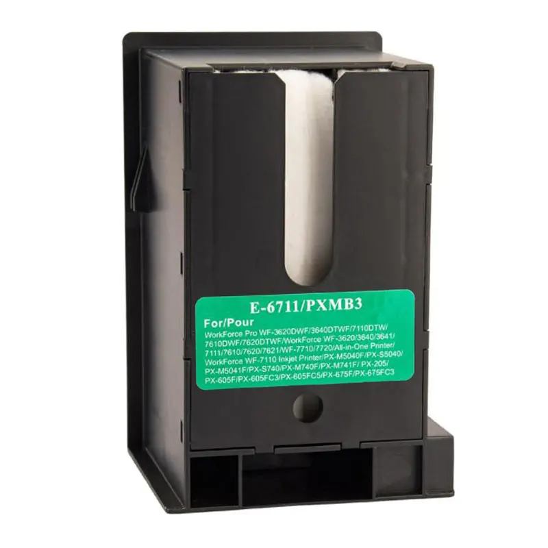 Бокс для технического обслуживания T6711 принтера EPN WF 7610 7620 7720 7110 7210 7510 7615 7710 7715 3010