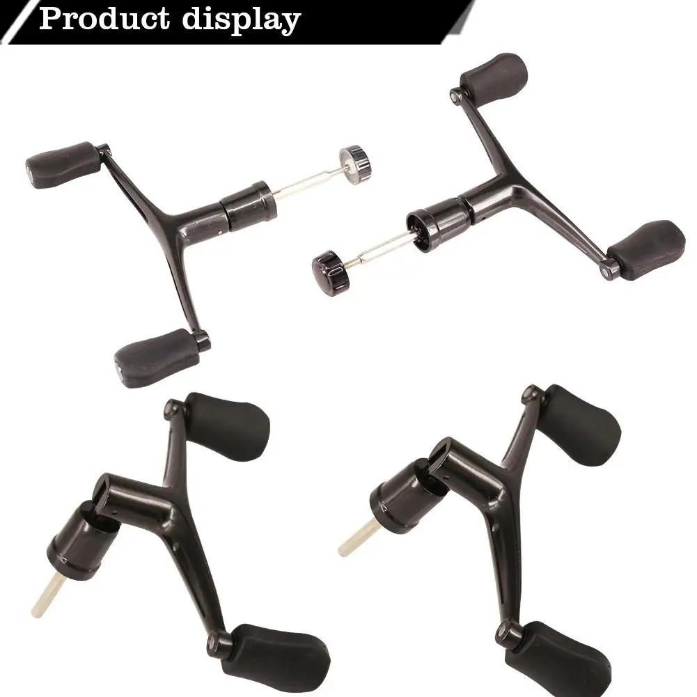 HiMISS Рыболовная катушка с двойной ручкой металлический рокер спиннинговое колесо