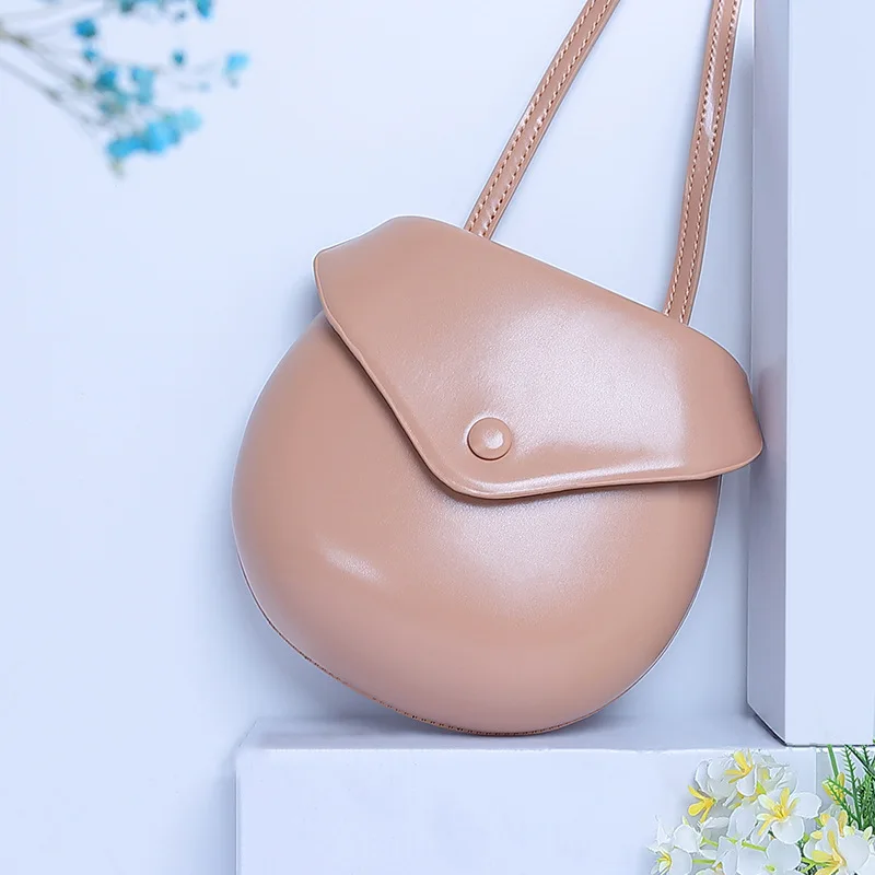 Маленькая круглая сумка 2019 Корейская версия новой седельной сумки через плечо
