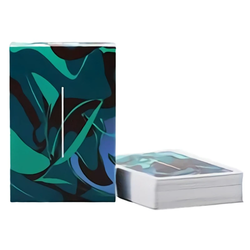 

Simple Style Playing Cards Newest Fluid Flower Cut Poker Family Party Board Game