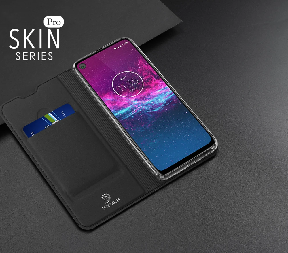 Флип-чехол для Motorola One Action, Роскошный чехол из искусственной кожи, ударопрочный чехол-подставка для телефона Moto One acio