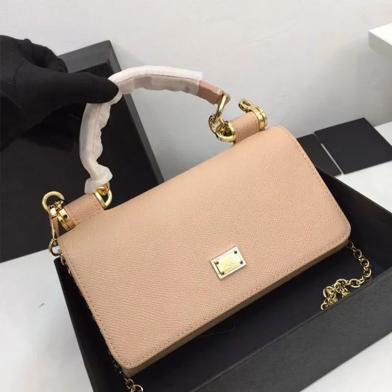 

Women's bag, light luxury, niche high-end leather handbag, trendy fashion, versatile one-shoulder messenger bag wallet, free box