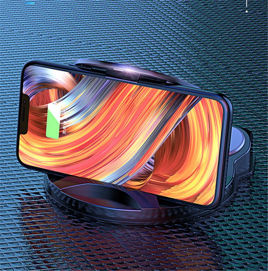 

Car Phone Holder Dashboard Durable Dash Cell Phone Holder Car Cradle Compatible for iPhone Samsung Smartphones and GPS