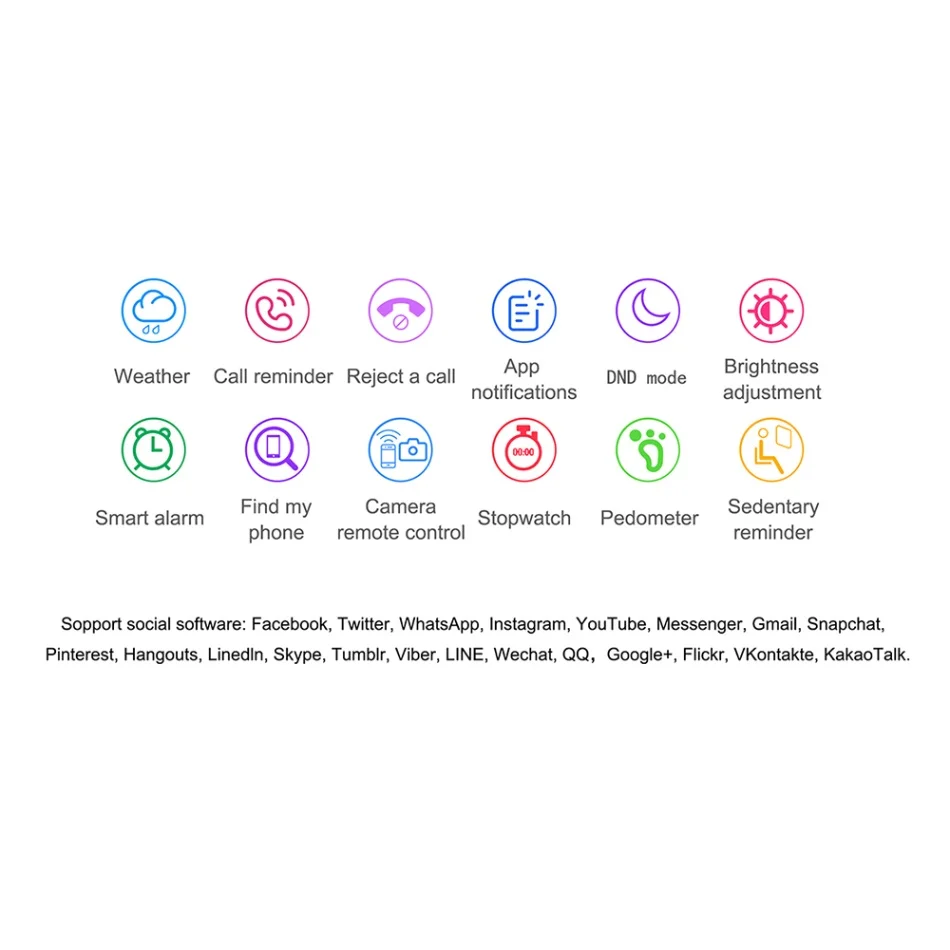 

Bluetooth 5.0 Smart Watch Waterproof IP68 Heart Rate Fitness Tracker Sleep Monitor Full HD Touch Phone Call Message Receive