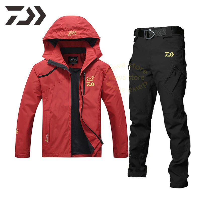 Рыболовный костюм Daiwa водонепроницаемая одежда для рыбалки дышащая мужские