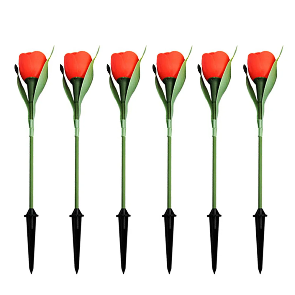 6 шт. светодиодный светильник на солнечной батарее водонепроницаемый солнечный