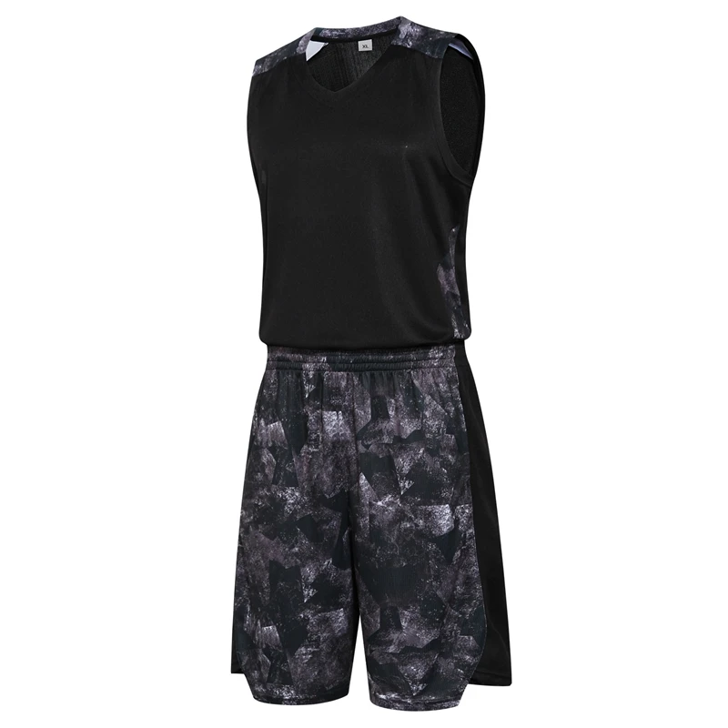 Дышащий Быстросохнущий модный Камуфляжный спортивный костюм без рукавов для