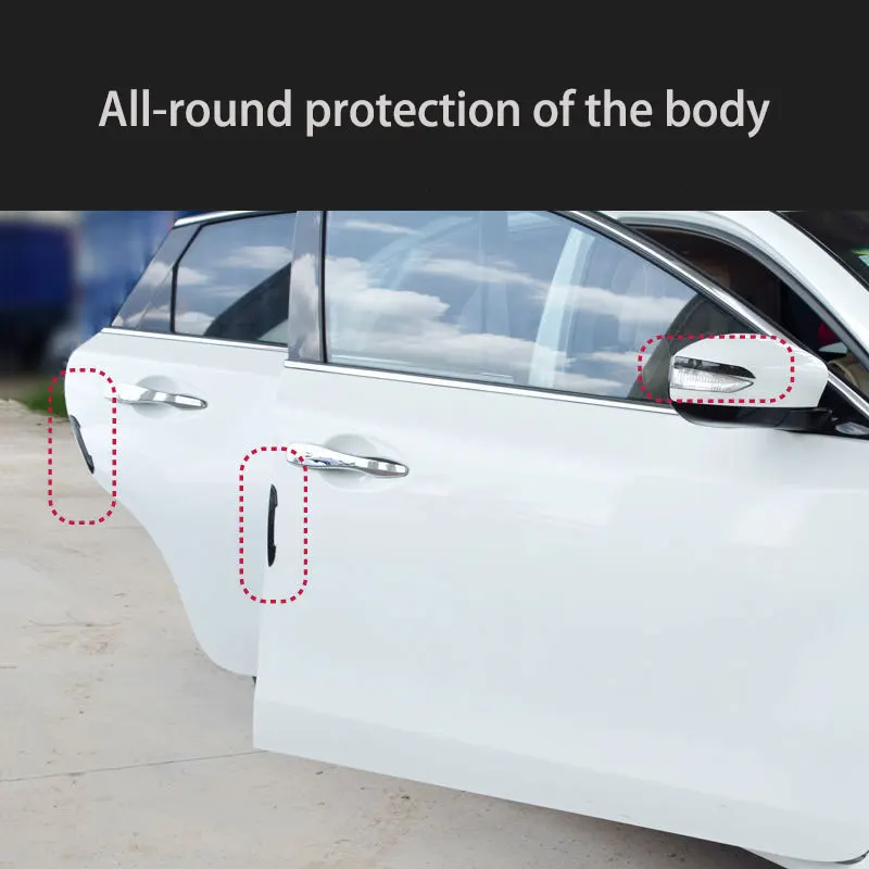 

Car Door Edge Anti-scratch Carbon Fiber Protector Rearview Mirror Anti-collision Sticker For Citroen C3 C4 C5 X7 Xsara Picasso