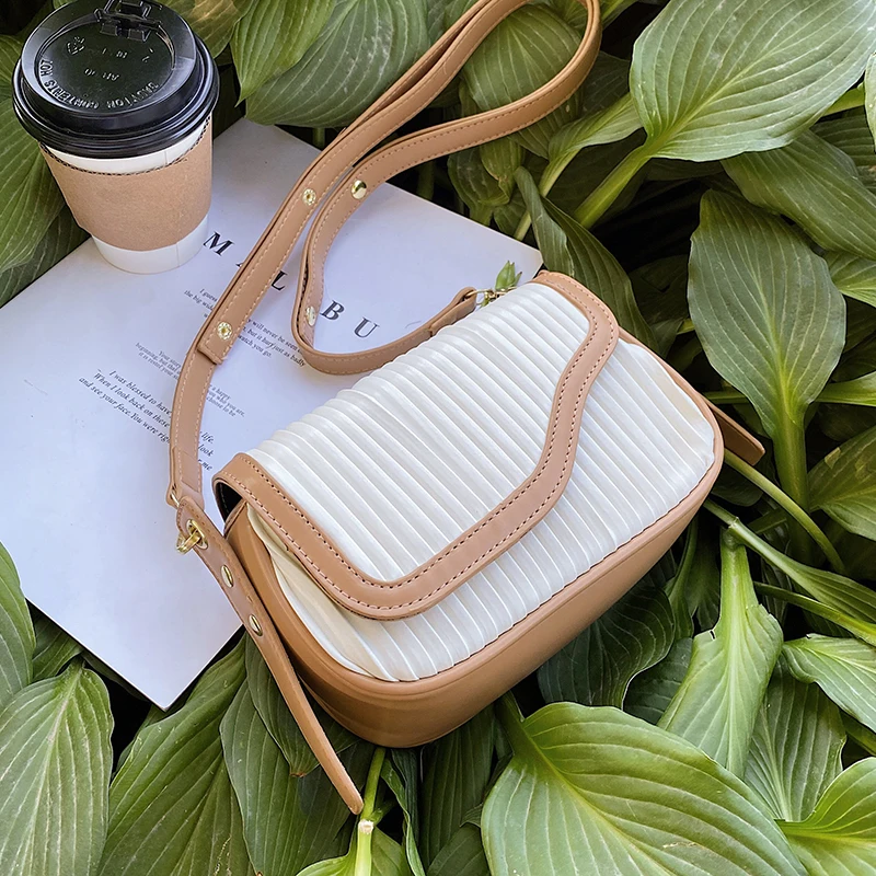

women summer novelty small white yellow flap crossbody bag for lady chic vegan pu leather black single shoulder bag