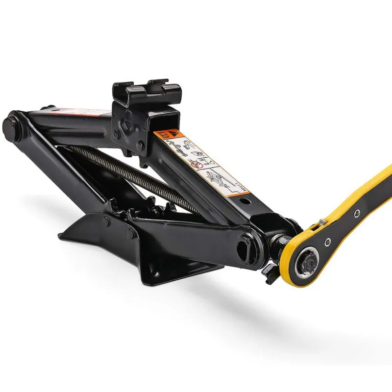 1 шт. ножничный домкрат 2T Автомобильный с ручным управлением портативный