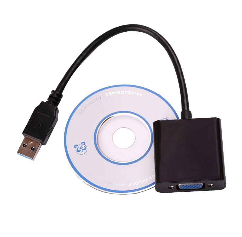 USB 3 0 для VGA Видео Графическая карта дисплей внешний адаптер кабель конвертер Win