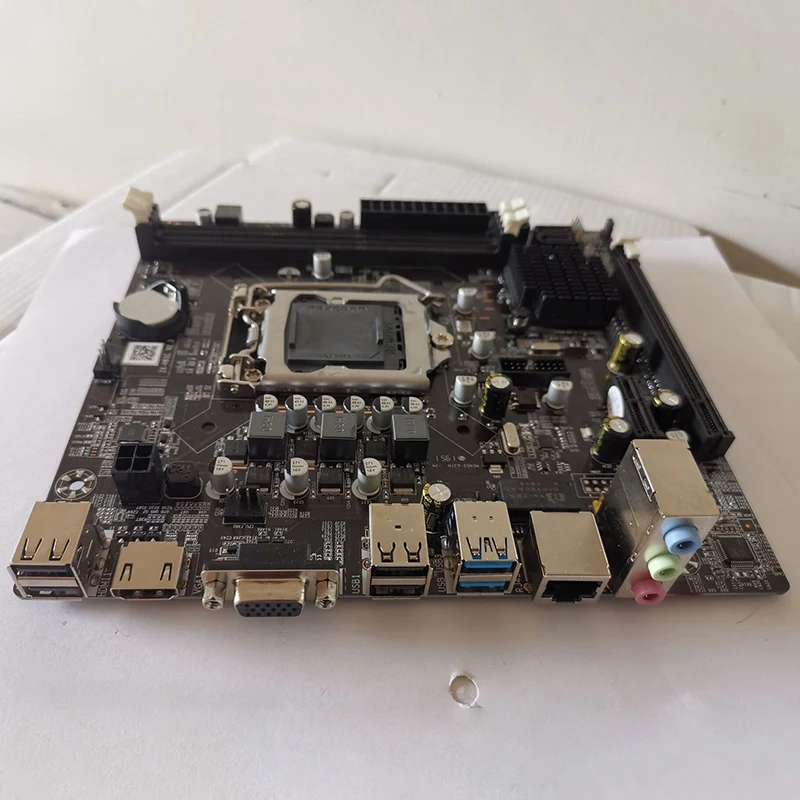 Материнская плата B75 LGA1155 для настольного компьютера с SATA 2 0 USB 3 DDR3 dims 16G