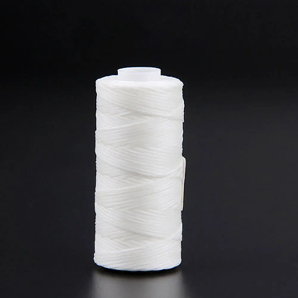 1 рулон кожи прошитая вручную вощеная нить сверхмощная швейная грубой взбивания 0