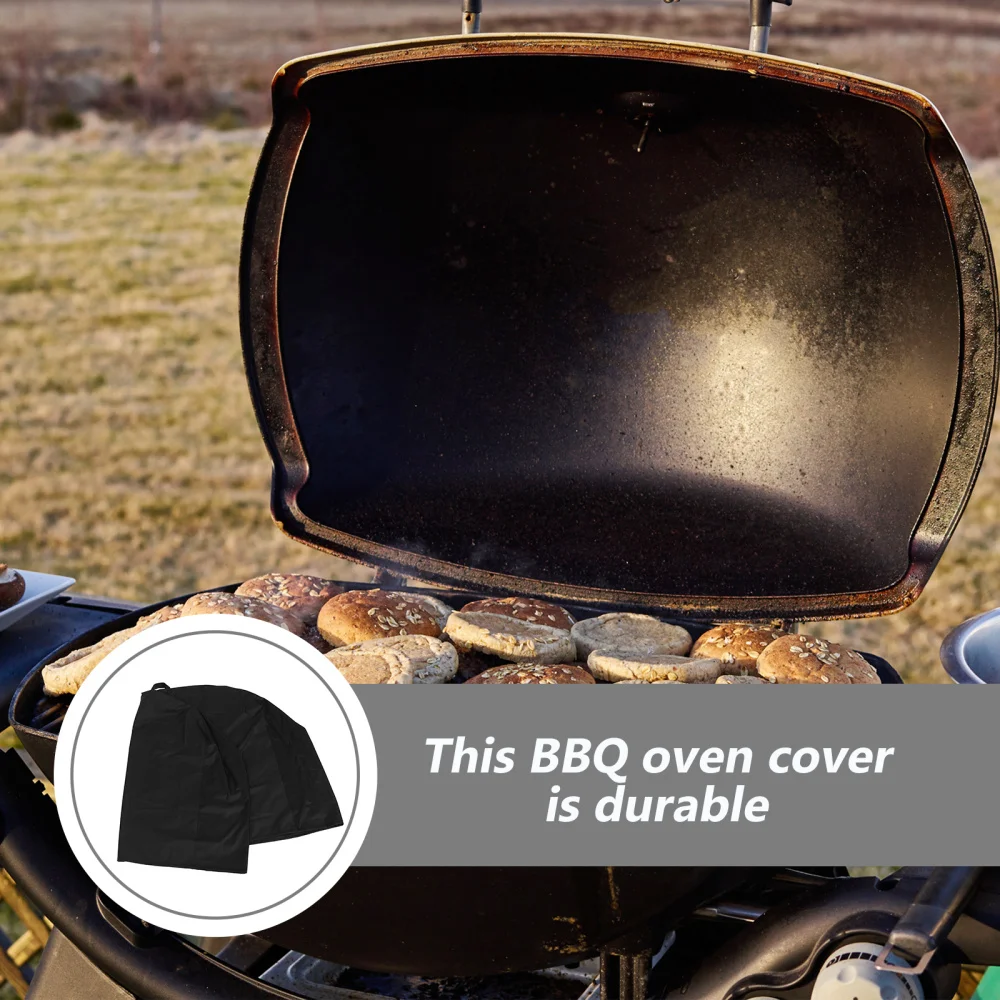 

1pc Waterproof Barbecue Oven Cover Outdoor Barbecue Grill Cover