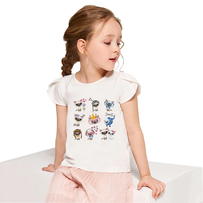 Симпатичные патчи с рисунком мультяшного кота для одежды виниловые наклейки