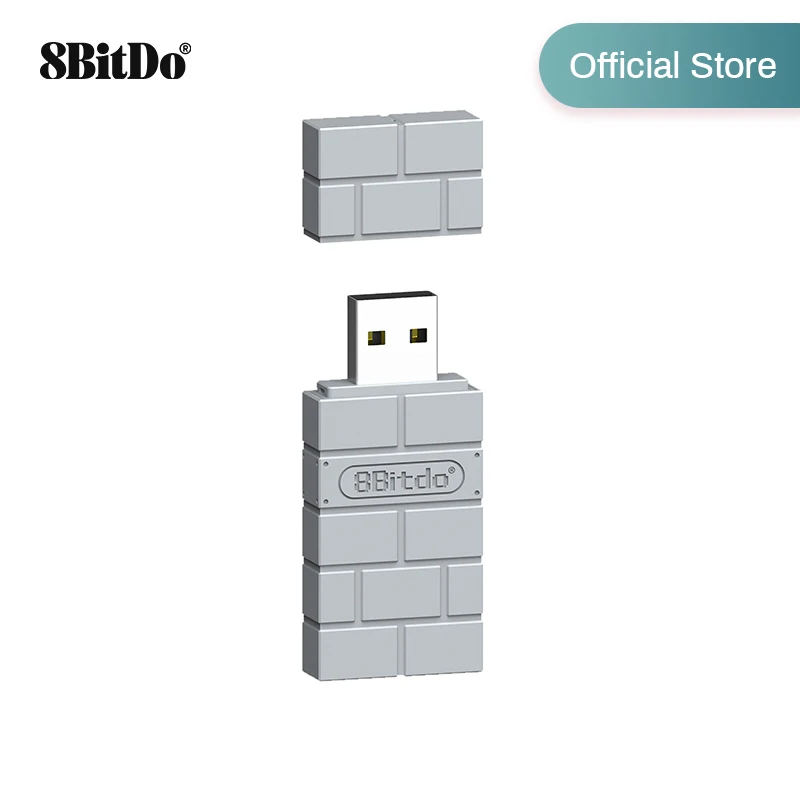 Беспроводной Bluetooth-адаптер 8bitdo USB для консоли PlayStation Classic PS1 Mini с поддержкой