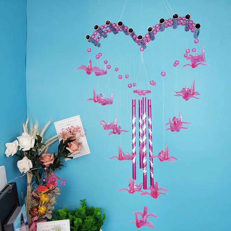 

Creative wind chime wall decoration metal Japanese door decoration children's bedroom decoration wind chime pendant girl's gift