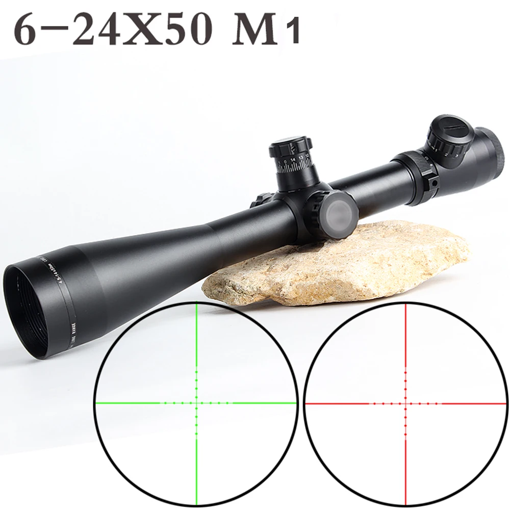 Тактический Оптический прицел M1 6-24X50 SFIR для страйкбола охоты оптический